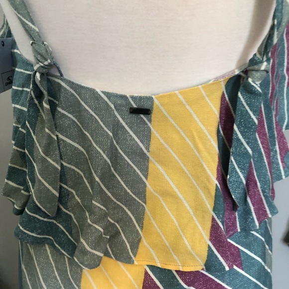 NWT O’NIELL FLOWY COLORBLOCK TANK TOP - Picture 6 of 7